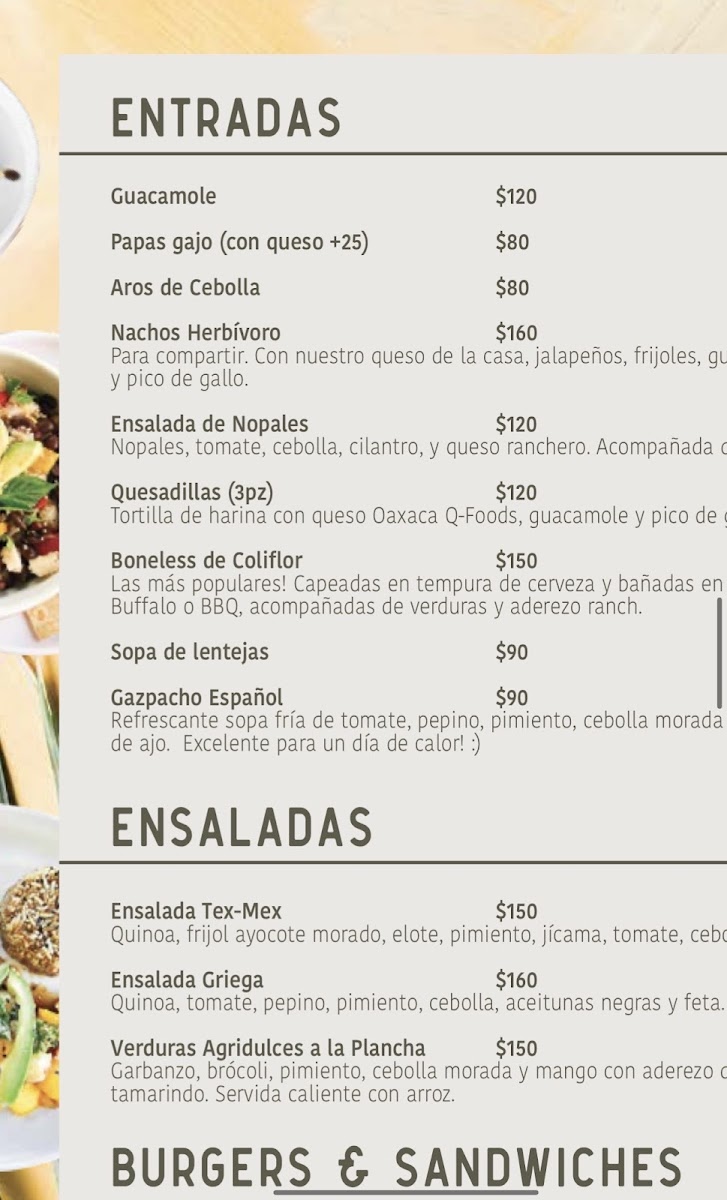 Herbívoro Menu - Image 1